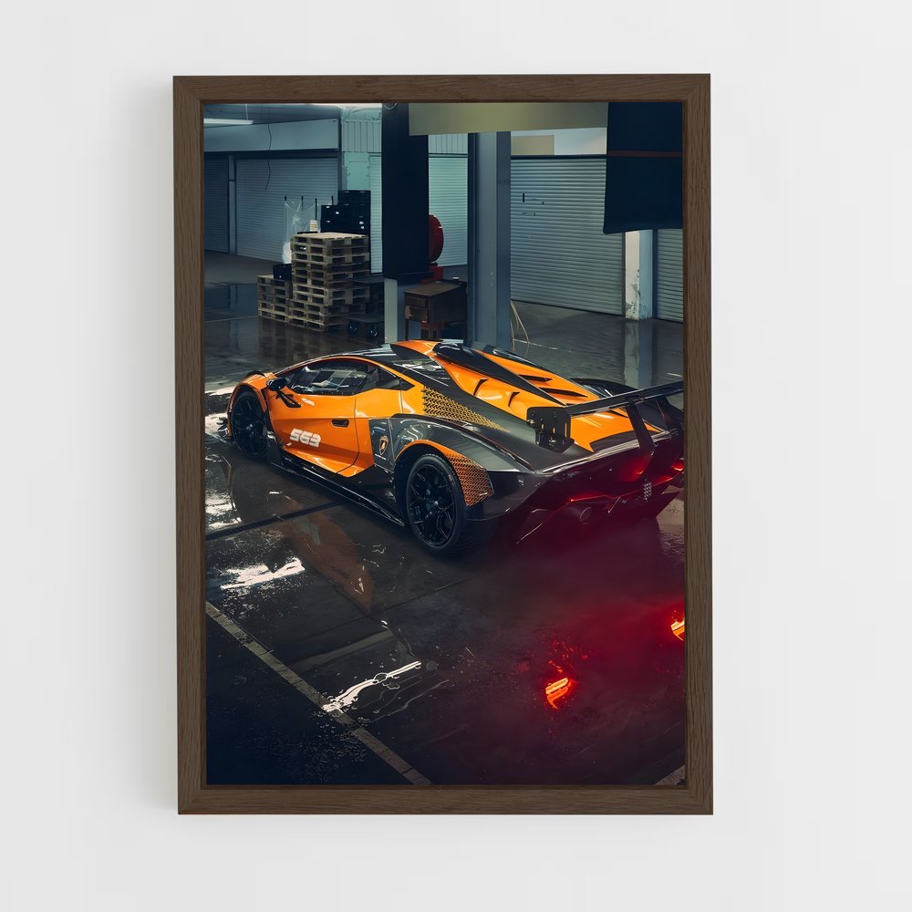 Poster Stationnement Urbain – affiche Lamborghini (vue 5)